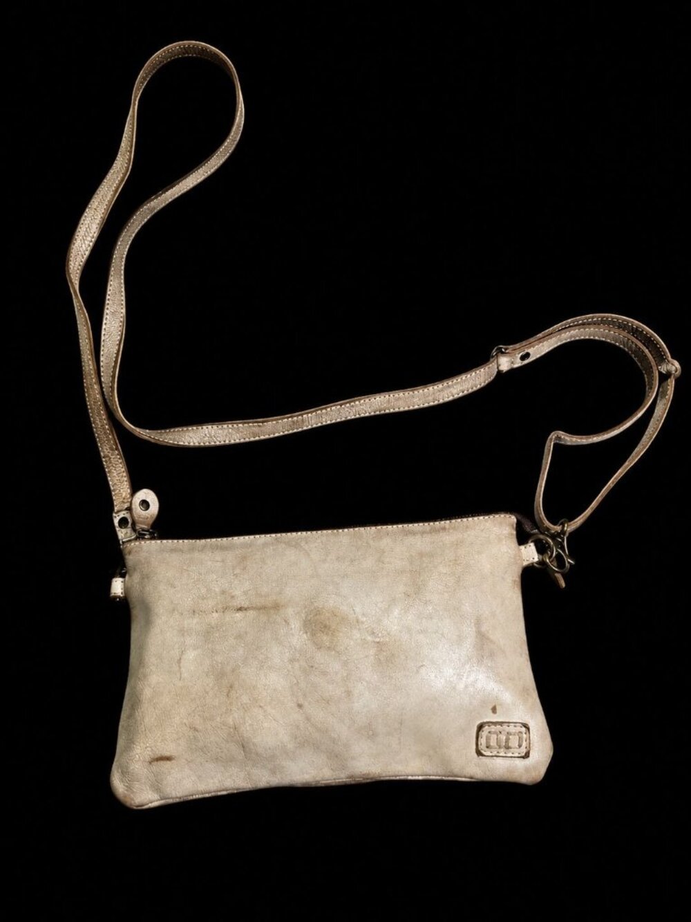 Bedstu Bed Stu Templeton II Nectar Lux Tan Rustic Wallet Crossbody Distressed